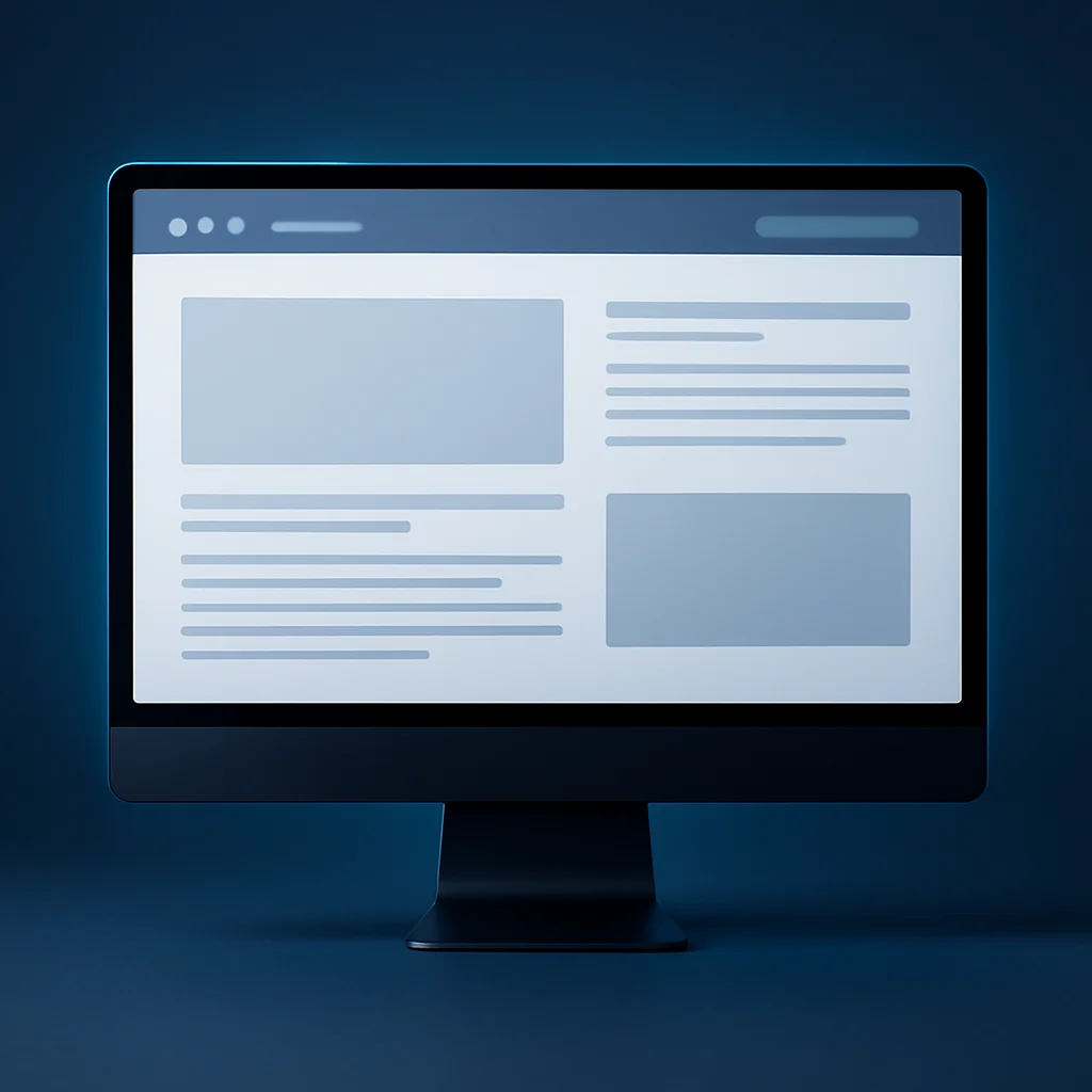 Website Content Update